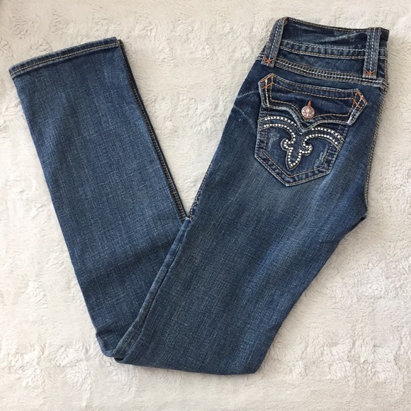 Rock Revival Jeans with Swarovski Crystal Pockets - Picture 2 of 7